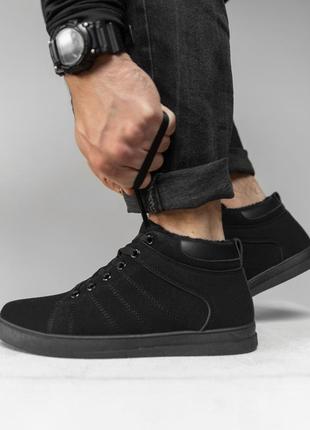 Мужские кроссовки zendi black lp20-4r