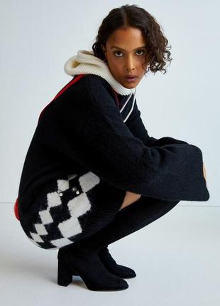 Теплое платье h&m.