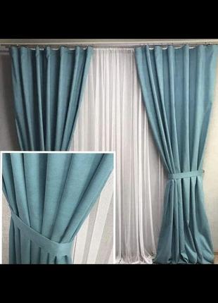 Нові штори з підвьязками