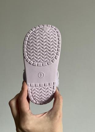 Кроксы / тапочки детские next утепленные