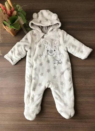 🧸демисезонный комбинезон, шубка, шуба от disney
