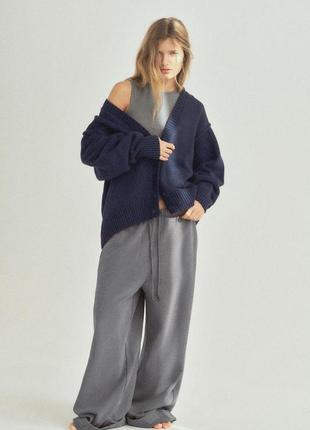 Кардиган женский синий zara new