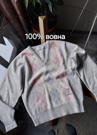 Вовна джемпер