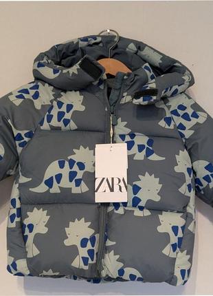 Куртка zara пуховик еко, парка