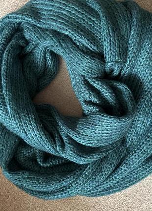 Снуд хомут цвет бирюзовый esprit