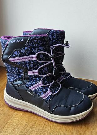 Зимние ботинки geox 36