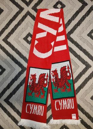 Шарф футбольный сборная вельс wales football team