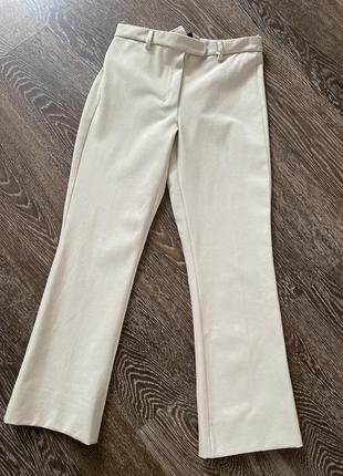 Брюки вкорочені котон6 фото