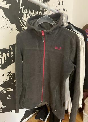Кофта флисовая женская jack wolfskin