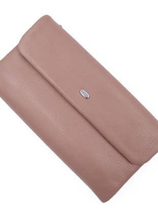 Гаманець жіночий шкіряний євро купюрник ricco 6153 n2 pink