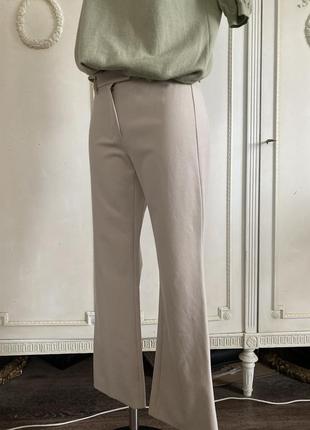 Брюки вкорочені котон2 фото