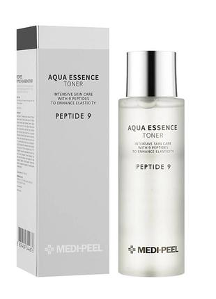 Medi-peel peptide 9 aqua toner - зволожувальний тонер з комплексом 9 пептидів 250 мл
