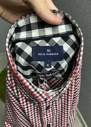 Клетчатая рубашка от бренда blue harbour