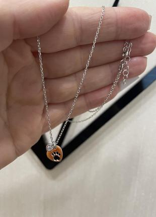 Серебряное колье 925 проба