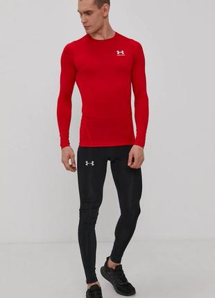 Чоловічий лонгслів  для тренувань спортивний Adjustable armour heatgear