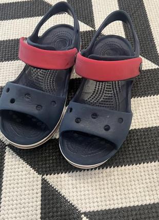 Кроксы детские. размер c12 - 18,3 см (29 )2 фото