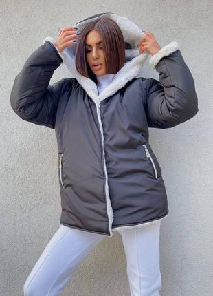 Двухсторонняя куртка8 фото