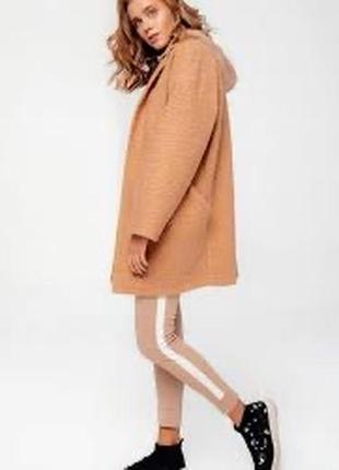 Пальто вовняне баранчик zara trafaluc розмір s тедді стильне пальто zara баранчик