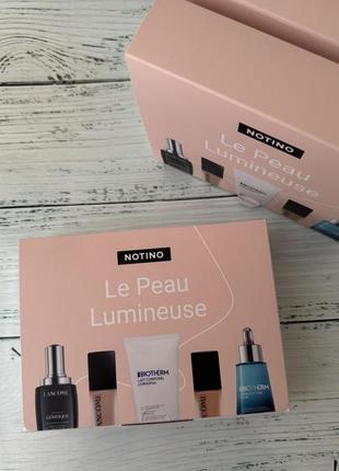 Подарочный набор подарка миниатюр пробников lancome biotherm
