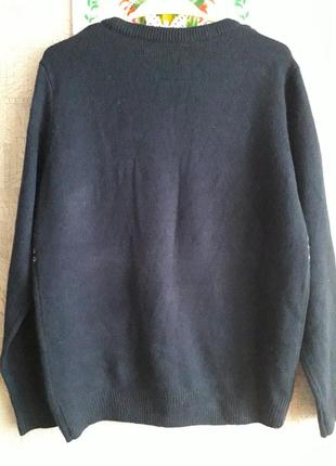 Новогодний мужской акриловый свитер.