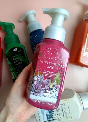Пінка для рук мило winterberry wonder bath and body works