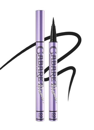 Подводка-фломастер для глаз водостойкая vivienne sabo cabaret eyeliner pen #03 black waterproof