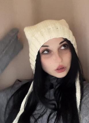 Чепчик с ушками