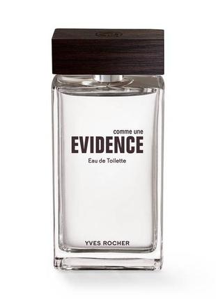 Мужская туалетная вода ив роше 100 мл evidence yves rocher