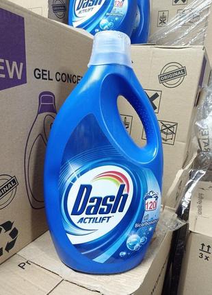 Гель для прання dash actilift al bicarbonato 5,7 л універсальний