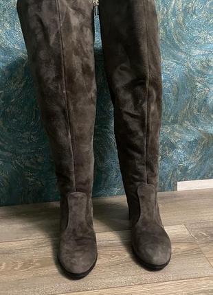 Ботфорты на широкую литку4 фото
