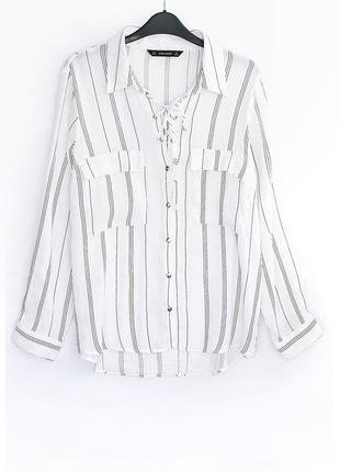 Лляна сорочка zara