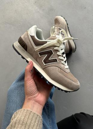 👟 кросівки     new balance 574 legacy beige/brown    / наложка bs👟