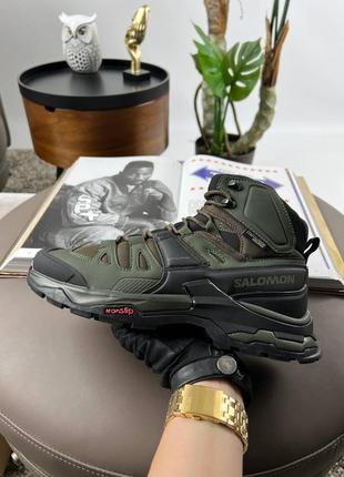 Кросівки salomon quest 4 gtx khaki fur