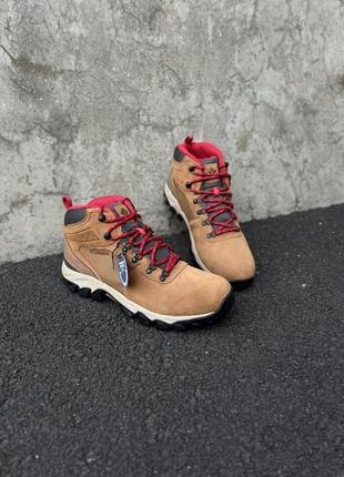 Шкіряні черевики columbia newton waterproof hiking boot. оригінал.