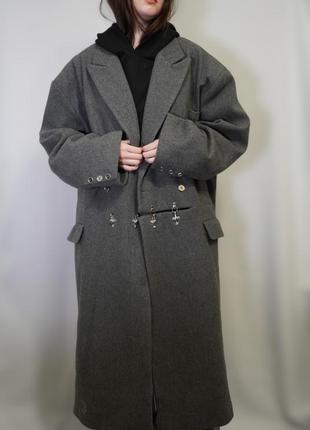 Мужское пальто оверсайз японского бренда grue culture