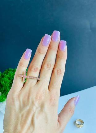 1+1=3  кольцо р.16 крест