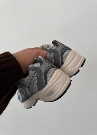 New balance 530 grey metallic, кроссовки женские Сенда беленс, женские кроссовки2 фото