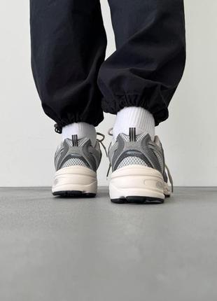New balance 530 grey metallic, кроссовки женские Сенда беленс, женские кроссовки9 фото