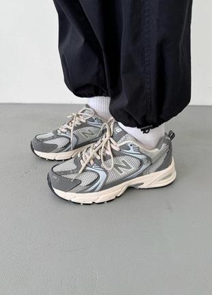 New balance 530 grey metallic, кроссовки женские Сенда беленс, женские кроссовки8 фото