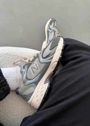 New balance 530 grey metallic, кроссовки женские Сенда беленс, женские кроссовки5 фото
