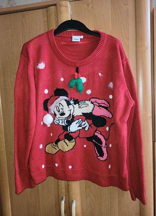 Женский теплый брендовый свитшот от disney p l,xl