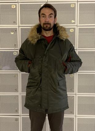 Аляска n 3b classic n-3b parka alpha зимняя теплая койот черная black куртка industries olymp 5.11lowa