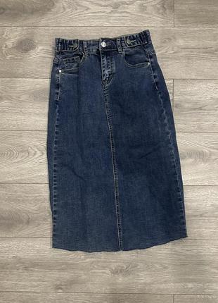 Джинсова спідниця 2
