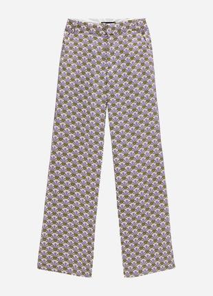 Атласні брюки zara xs