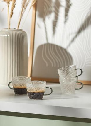 Набор чашек, комплект горят