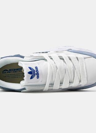 Кросівки adidas adi 2000 white blue3 фото