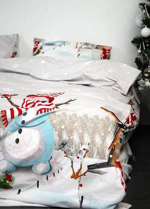 Новогоднее постельное белье новогодний комплект постельного белья