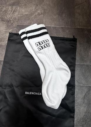 Miu miu 🔥🔥высокие носки оригинал