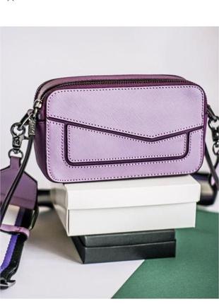 Сумка шкіряна у стилі snapshot marc jacobs від американского бренду botkier