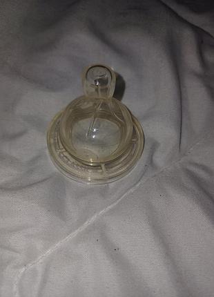 Соска силіконова для пляшечки philips avent anti-colic